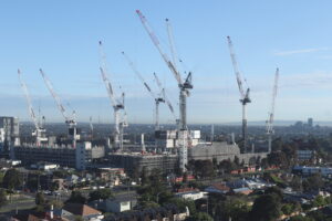 New Footscray Hospital. In progress.